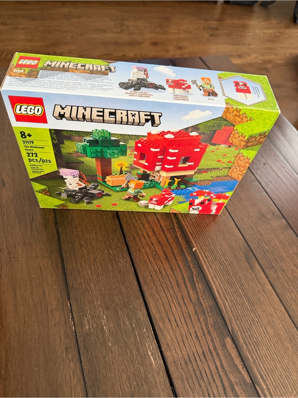 LEGO Minecraft The Mushroom House #21179 – NEW SEALED